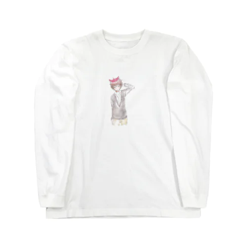 赤髪シンタローくん Long Sleeve T-Shirt