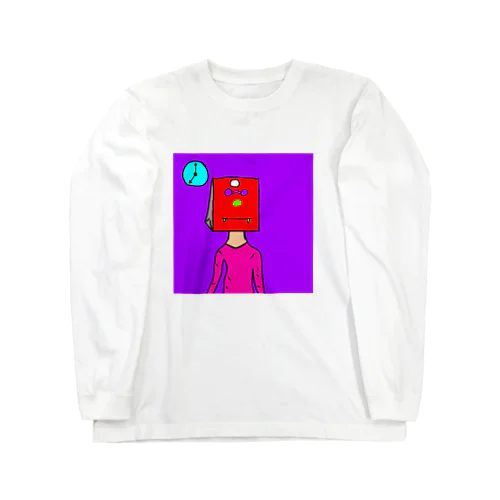 紙袋くん Long Sleeve T-Shirt