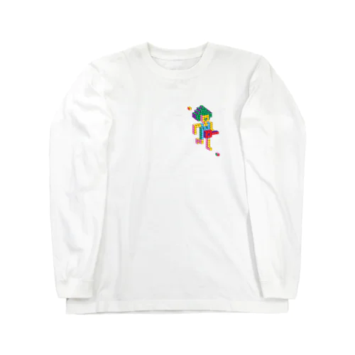 モノブロコ(MONOBLOCO)のロボットキャラクター、ロングスリーブTシャツ Long Sleeve T-Shirt