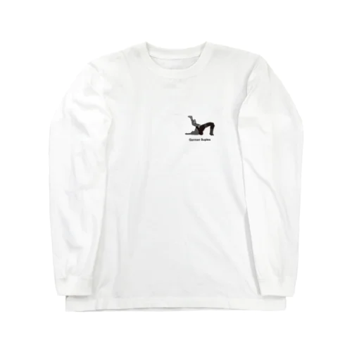 プロレス技　ジャーマンスープレックス（ワンポイント） Long Sleeve T-Shirt