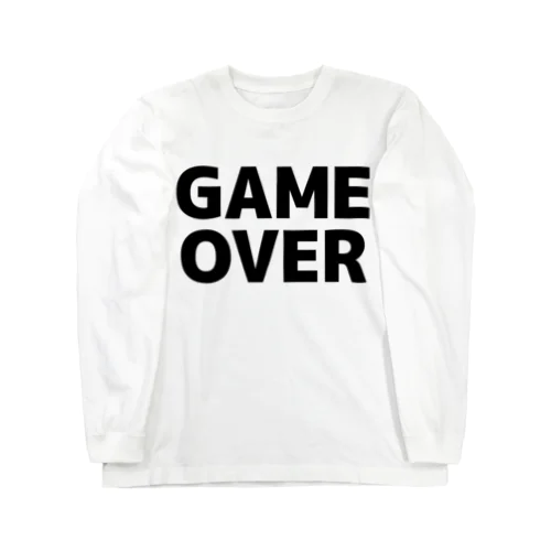 GAMEOVER-ゲームオーバー- Long Sleeve T-Shirt