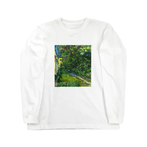 フィンセント・ファン・ゴッホ ≪サン＝レミの療養院の庭≫ 1889年5月 Long Sleeve T-Shirt