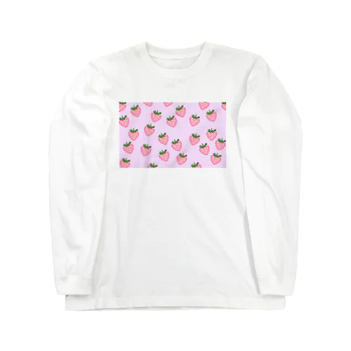 いちごがいっぱい Long Sleeve T-Shirt