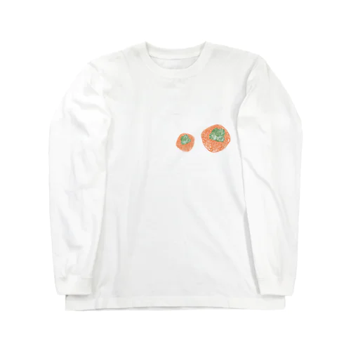 柿は嘉来 Long Sleeve T-Shirt