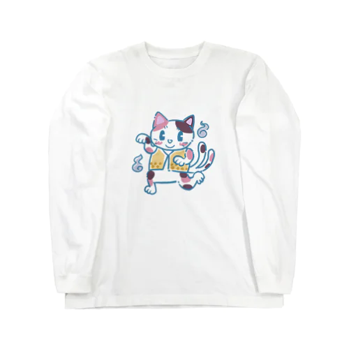 猫又80’S ロングスリーブTシャツ