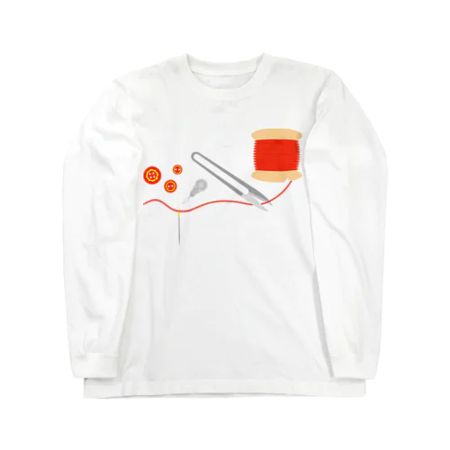 赤い糸 Long Sleeve T-Shirt