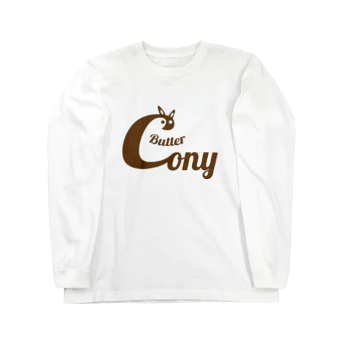 Butter Conyロゴ ロングスリーブTシャツ