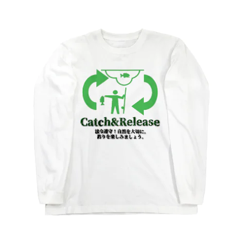 キャッチアンドリリース Long Sleeve T-Shirt