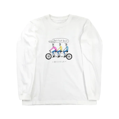 トリオおじさんⅢカラーロングスリーブTシャツ Long Sleeve T-Shirt