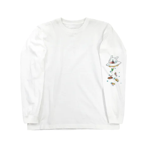 キャトうさ×ブルラビ(ポイント印刷) Long Sleeve T-Shirt