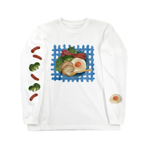 breakfast ロングスリーブTシャツ