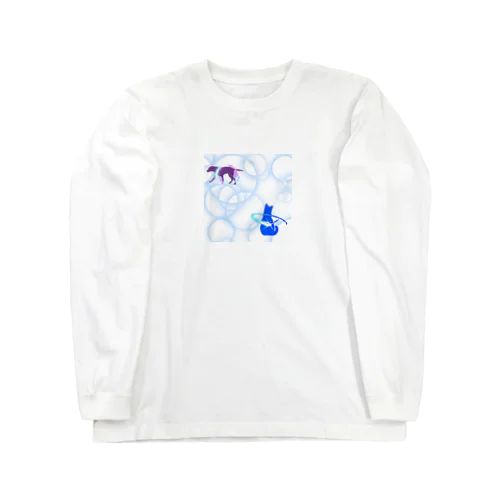 犬に優しく 猫に優しく Long Sleeve T-Shirt