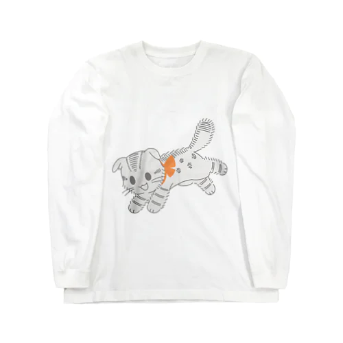 スコティッシュフォールドのらいむ Long Sleeve T-Shirt