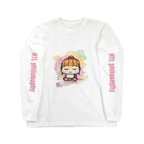 happyちゃん　長袖Tシャツ Long Sleeve T-Shirt