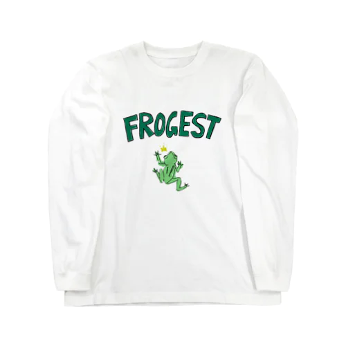 【おすすめ🐸】frogest カエル ロングスリーブTシャツ