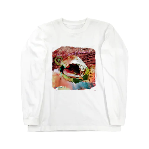 夢路 White ver. Long Sleeve T-Shirt