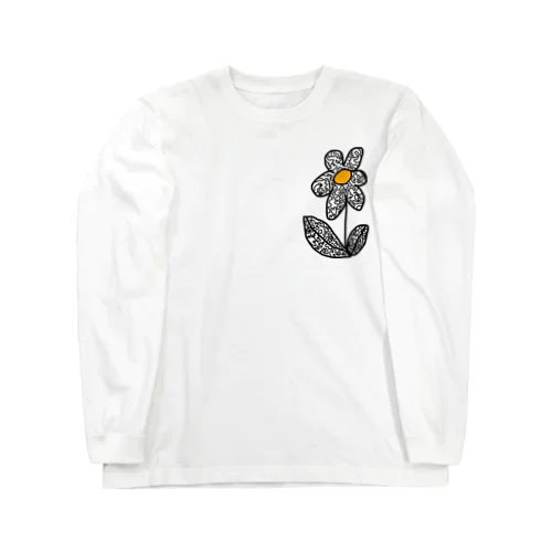 ごちゃついてる花 Long Sleeve T-Shirt