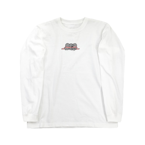 マフラーもぐらちゃん3 Long Sleeve T-Shirt
