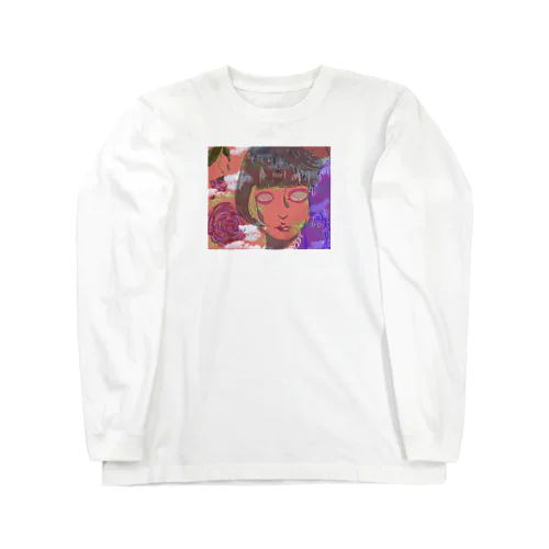 仏面ガール Long Sleeve T-Shirt