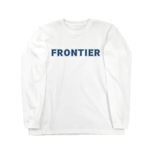 FRONTIER フロンティア ロゴ Tシャツ ロングスリーブTシャツ