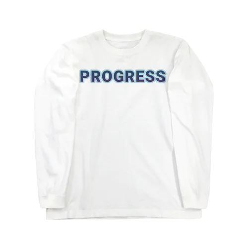 PROGRESS プログレス ロゴ Tシャツ Long Sleeve T-Shirt