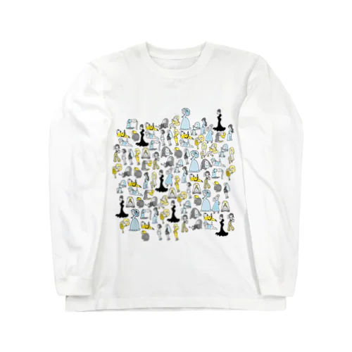 見返り美人 Long Sleeve T-Shirt