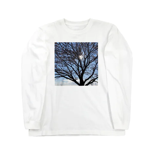 桜と光。 Long Sleeve T-Shirt