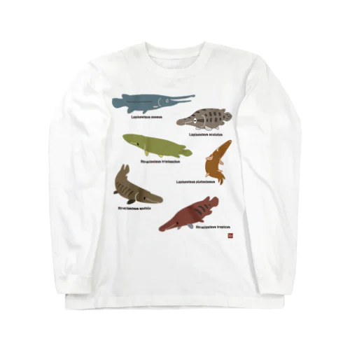 SILHOUETTE AQUARIUM 02 Long Sleeve T-Shirt