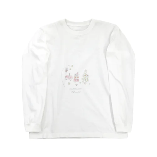 ねこさんとクリスマス Long Sleeve T-Shirt