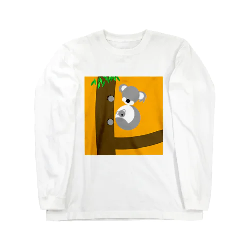 まったりコアラの親子 Long Sleeve T-Shirt