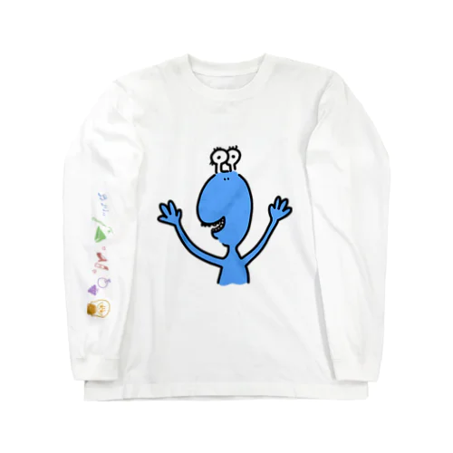 Yurina’s Blue Alien ロングスリーブTシャツ