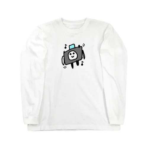 左利きカメラくん Long Sleeve T-Shirt