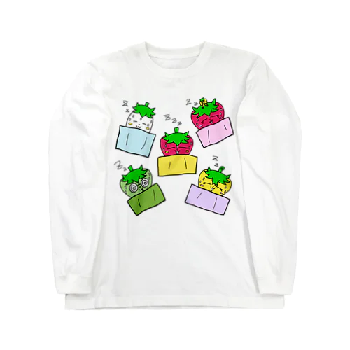 いちごのチーゴくん　みんなでおねんね Long Sleeve T-Shirt