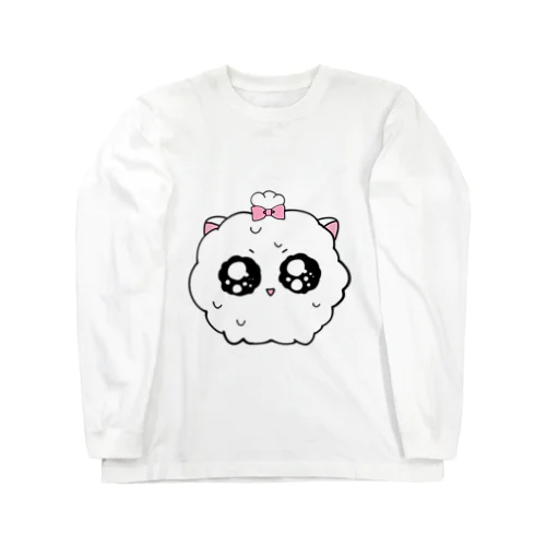 🎀ポメ（ピンク） Long Sleeve T-Shirt