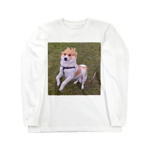 犬 ロングスリーブTシャツ