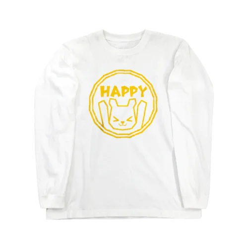 ハッピークマちゃん Long Sleeve T-Shirt