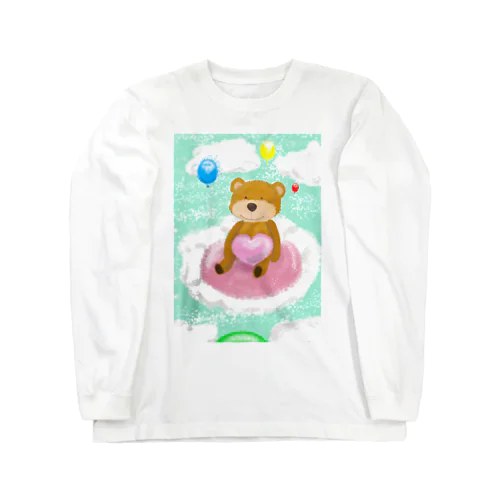 おさんぽ　テディベア  Long Sleeve T-Shirt