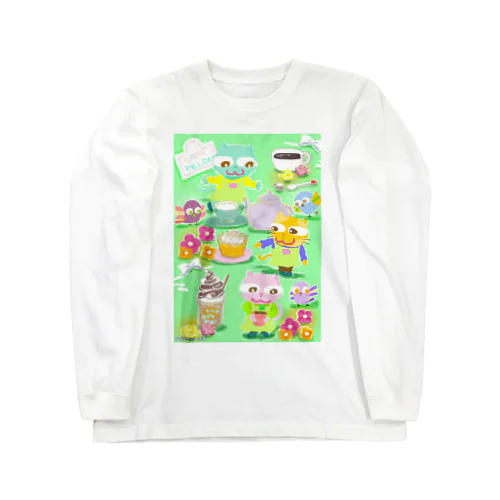 メロニャンズ　スイーツ Long Sleeve T-Shirt