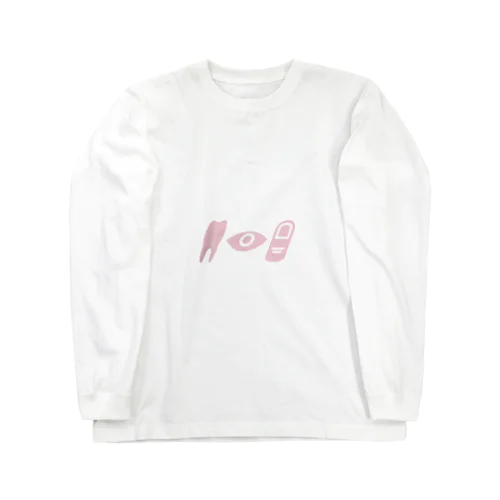 iboibo (pink) ロングスリーブTシャツ