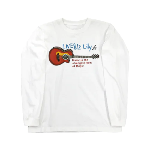 ギター弾き語りpart7 롱 슬리브 티셔츠