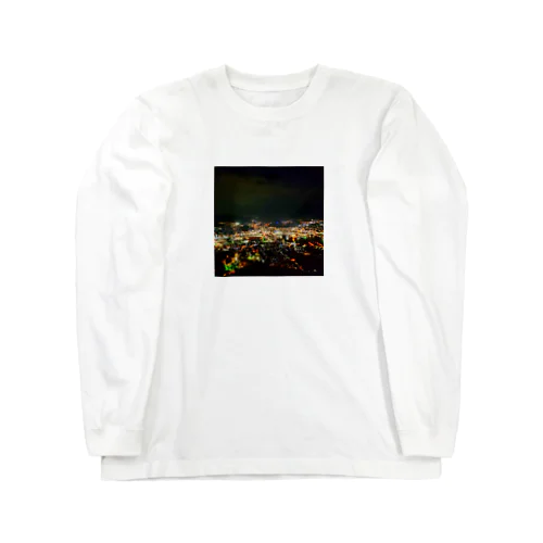 ～稲佐山の夜景を添えて～ Long Sleeve T-Shirt
