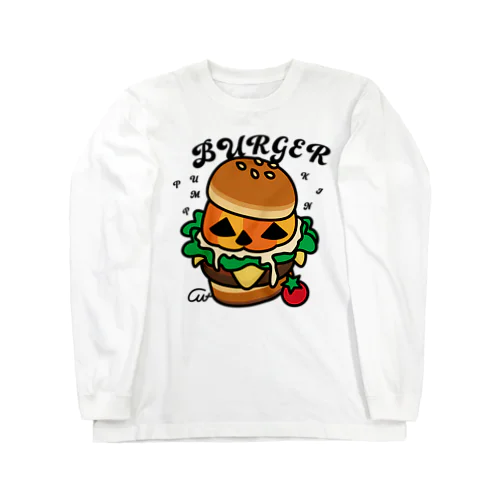 バーガー ロングスリーブTシャツ