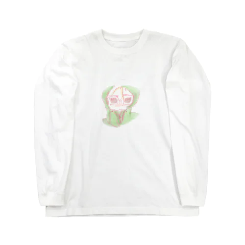 hiding girl Long Sleeve T-Shirt