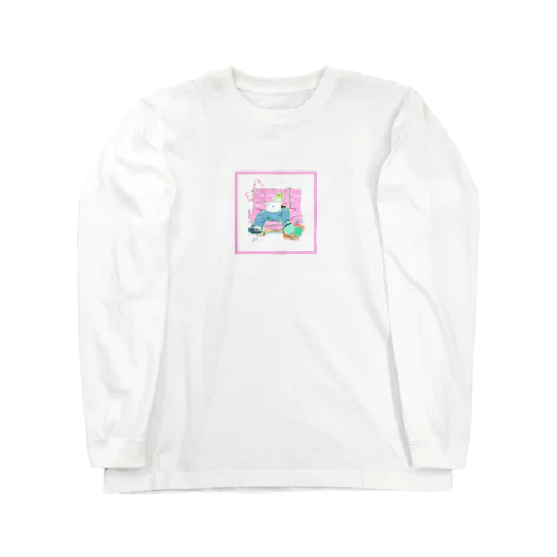 a relaxing girl Long Sleeve T-Shirt