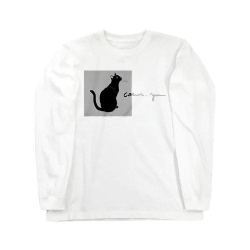 「黒猫」 Long Sleeve T-Shirt