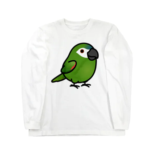 Chubby Bird コミドリコンゴウインコ Long Sleeve T-Shirt