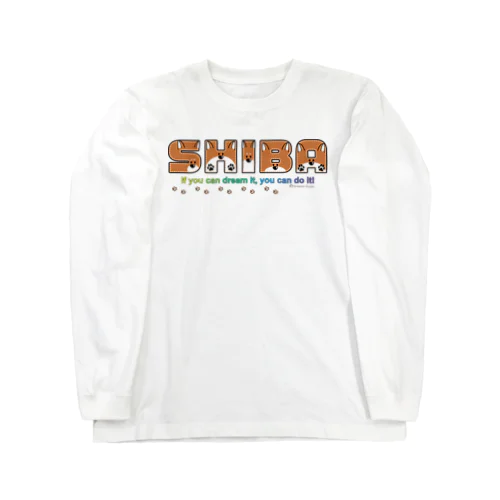 柴文字（赤柴） Long Sleeve T-Shirt