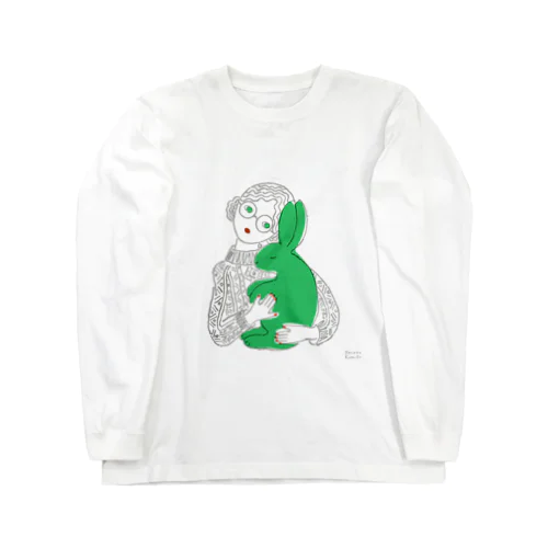 緑のうさぎ Long Sleeve T-Shirt