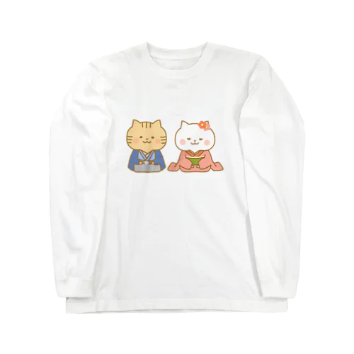 お正月猫さん Long Sleeve T-Shirt