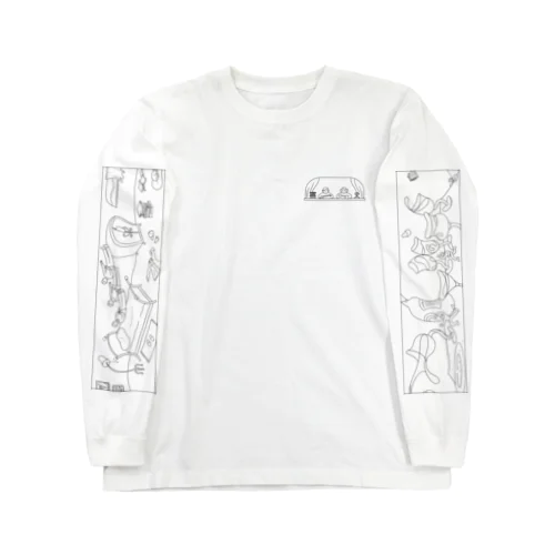 スリッパでステップ Long Sleeve T-Shirt